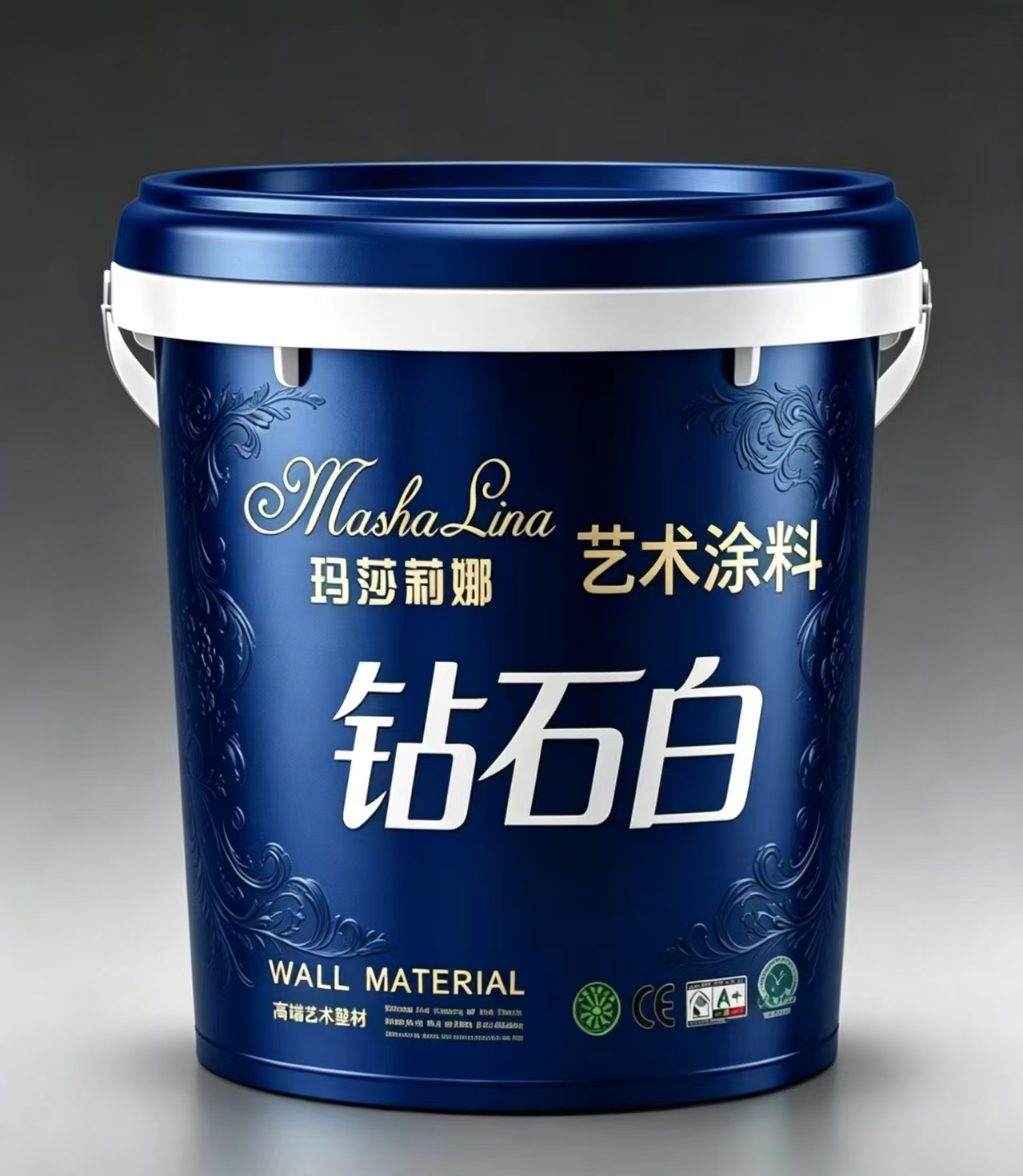 钻石白艺术涂料